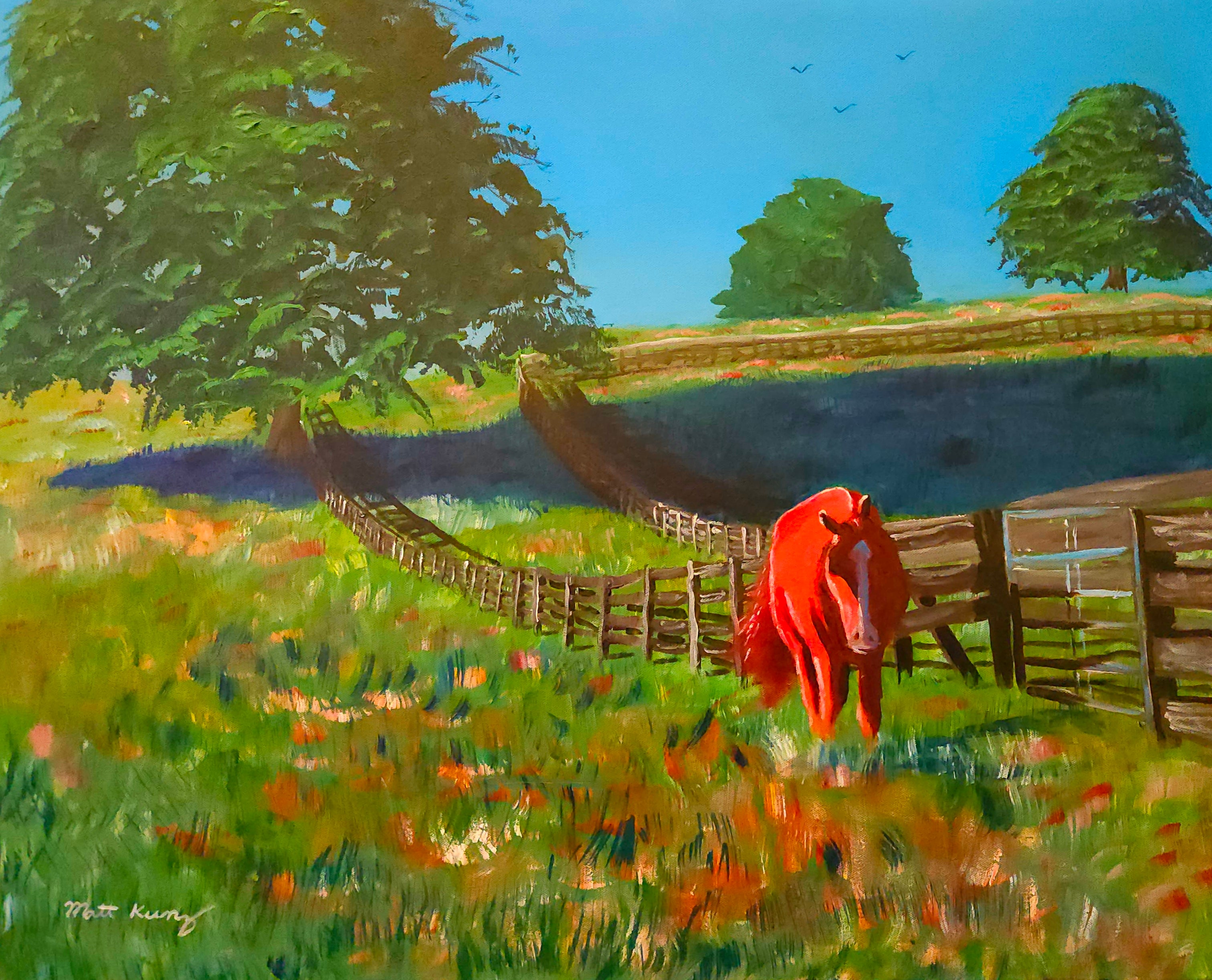 Serenity (SOLD) - 30" by 24" Original Acrylic on Gallery Quality Canvas