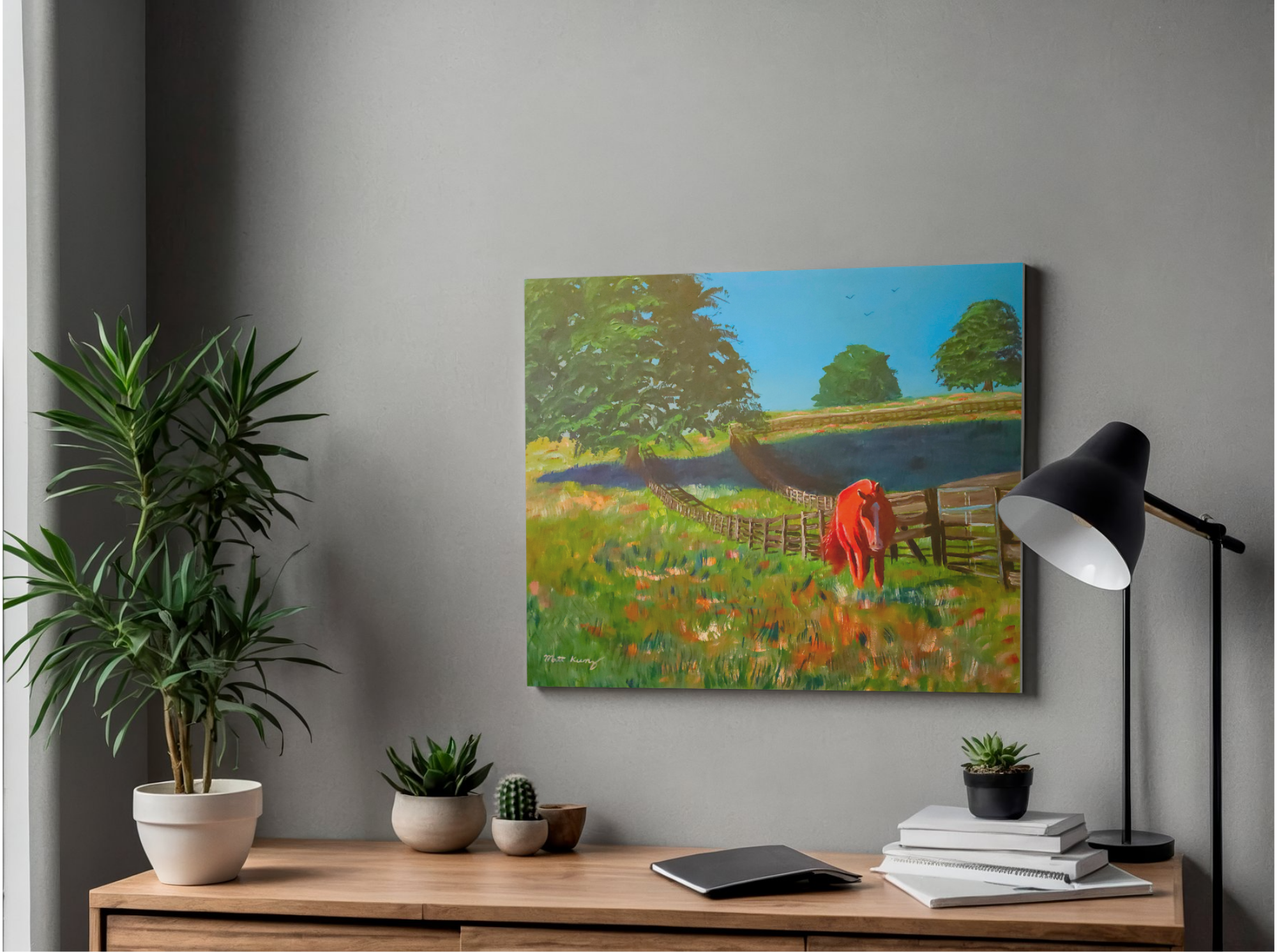 Serenity (SOLD) - 30" by 24" Original Acrylic on Gallery Quality Canvas