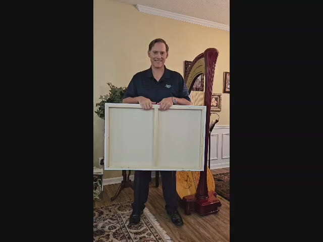 Atlantic Morning Original Painting 36x24 Acrylic on Canvas